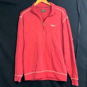 Orvis Saltwater bum 1/4 zip pullover, men medium
